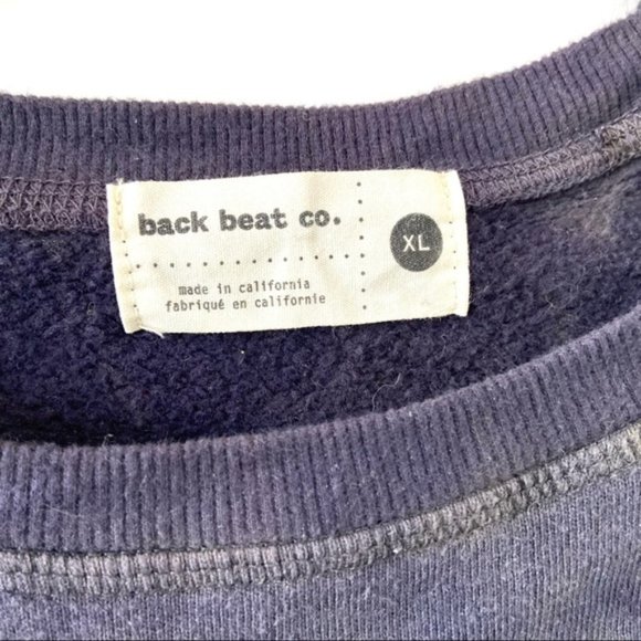 Back Beat Co. Crew Hemp Yin Yang Tie Dye sweater - Picture 4 of 7